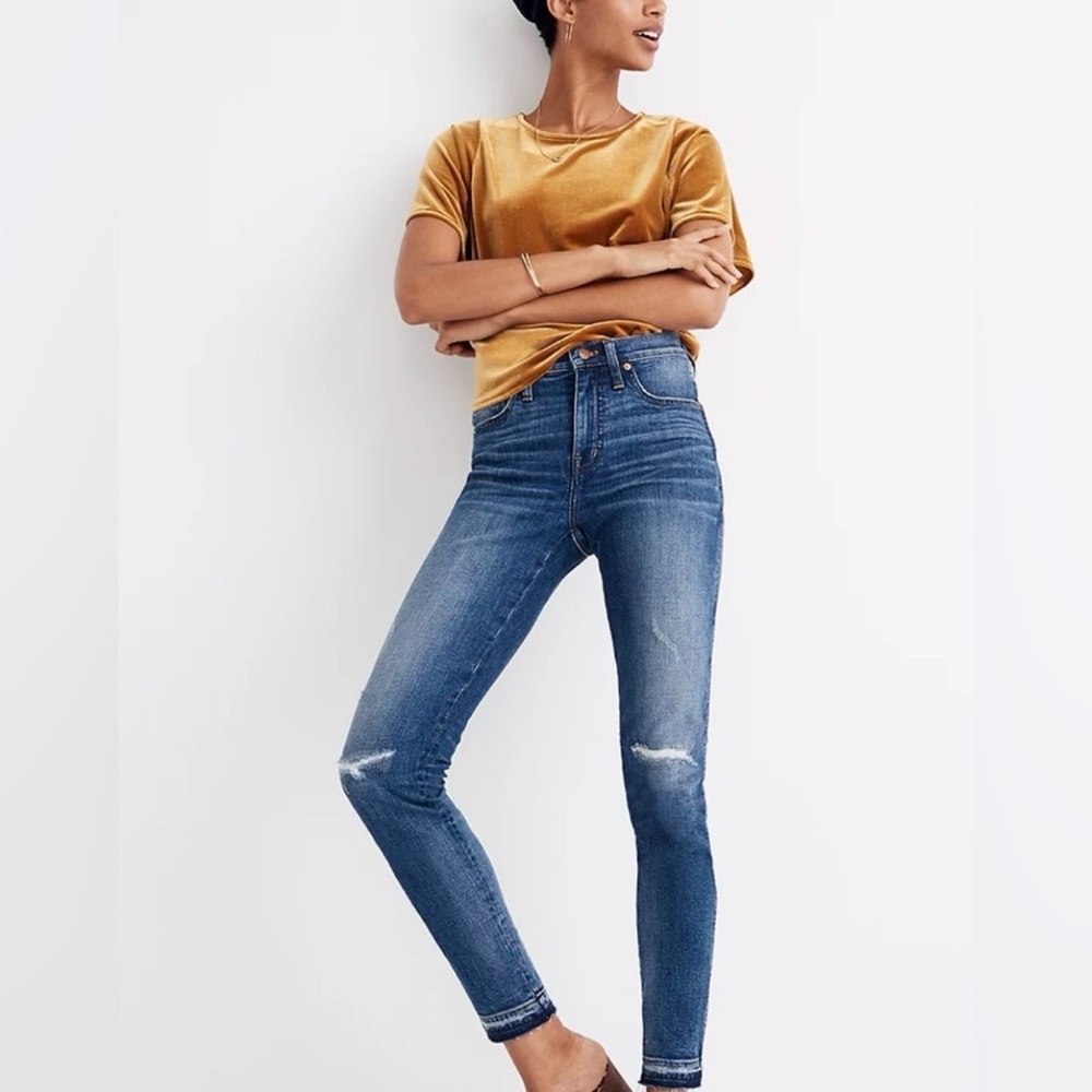 Madewell 9” High Rise Jeans in York Wash